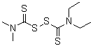 N,N-Diethyl-N',N'-dimethylthioperoxydicarbonic diamide molecular structure (CAS 84145-11-9)