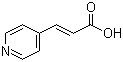 结构式 CAS# 84228-93-3, 3-(4-吡啶基)丙烯酸