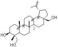 Lup-20(30)-ene-3beta,23,28-triol molecular structure (CAS 84414-40-4)