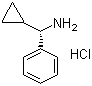 (aS)-alpha-Cyclopropylbenzenemethanamine hydrochloride molecular structure (CAS 844470-80-0)