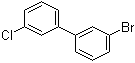 结构式 CAS# 844856-42-4, 3-溴-3'-氯-1,1'-联苯