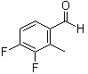 structure of CAS# 847502-84-5, 3,4-Difluoro-2-methylbenzaldehyde;2-Methyl-3,4-difluorobenzaldehyde
