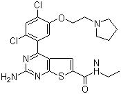 NVP-BEP 800 molecular structure (CAS 847559-80-2)