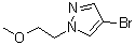 结构式 CAS# 847818-49-9, 1-(2-甲氧基乙基)-4-溴-1H-吡唑