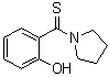 structure of CAS# 84783-01-7, (2-Hydroxyphenyl)-1-pyrrolidinylmethanethione