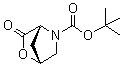 (1R,4R)-3-Oxo-2-oxa-5-azabicyclo[2.2.1]heptane-5-carboxylic acid 1,1-dimethylethyl ester molecular structure (CAS 848488-70-0)