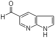 7-Azaindole-5-carboxaldehyde molecular structure (CAS 849067-90-9)