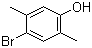 4-Bromo-2,5-dimethylphenol molecular structure (CAS 85223-93-4)