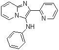 N-Phenyl-2-(2-pyridinyl)imidazo[1,2-a]pyridin-3-amine molecular structure (CAS 852453-71-5)