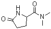 N,N-二甲基-5-氧代-2-吡咯烷甲酰胺分子结构 (CAS 85248-86-8)