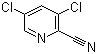 结构式 CAS# 85331-33-5, 3,5-二氯-2-氰基吡啶