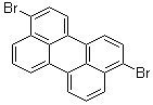 structure of CAS# 85514-20-1, 3,10-Dibromoperylene