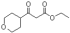 3-Oxo-3-(tetrahydro-2H-pyran-4-yl)propanoic acid ethyl ester molecular structure (CAS 856414-68-1)