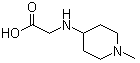 N-(1-甲基-4-哌啶基)甘氨酸分子结构 (CAS 856437-58-6)