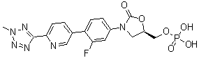 结构式 CAS# 856867-55-5, 磷酸泰地唑利