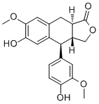 结构式 CAS# 85699-62-3, alpha-铁杉脂素