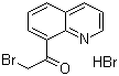 8-Bromoacetylquinoline hydrobromide molecular structure (CAS 859962-48-4)