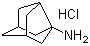 3-降金刚烷胺盐酸盐分子结构 (CAS 86128-83-8)