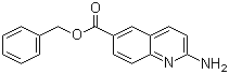 2-Aminoquinoline-6-carboxylic acid benzyl ester molecular structure (CAS 863492-35-7)