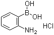 2-Aminophenylboronic acid hydrochloride molecular structure (CAS 863753-30-4)