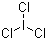 Iodine trichloride molecular structure (CAS 865-44-1)