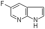 结构式 CAS# 866319-00-8, 5-氟-7-氮杂吲哚; 5-氟-1H-吡咯并[2,3-b]吡啶