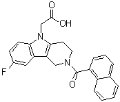 Setipiprant molecular structure (CAS 866460-33-5)