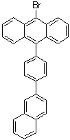 9-Bromo-10-[4-(2-naphthalenyl)phenyl]anthracene molecular structure (CAS 866611-29-2)