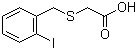 2-Iodophenylmethylthioacetic acid molecular structure (CAS 867202-85-5)