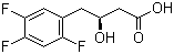 (3S)-2',4',5'-Trifluoro-3-hydroxybenzenebutanoic acid molecular structure (CAS 868071-17-4)