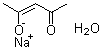 Sodium acetylacetonate monohydrate molecular structure (CAS 86891-03-4)