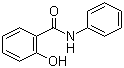 structure of CAS# 87-17-2, Salicylanilide;2-Hydroxybenzanilide; 2-Hydroxy-N-phenylbenzamide; N-Phenylsalicylamide