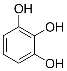 Pyrogallol molecular structure (CAS 87-66-1)