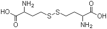 结构式 CAS# 870-93-9, DL-高胱氨酸; DL-4,4'-二硫二(2-氨基丁酸)