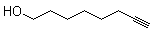 structure of CAS# 871-91-0, 7-Octyn-1-ol;8-Hydroxy-1-octyne