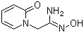 (Z,E)-N'-Hydroxy-2-(2-oxopyridin-1(2H)-yl)ethanimidamide molecular structure (CAS 871544-57-9)