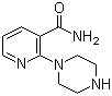 结构式 CAS# 87394-64-7, 2-哌嗪-1-基烟酰胺