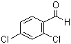 2,4-二氯苯甲醛分子结构 (CAS 874-42-0)