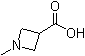 结构式 CAS# 875629-26-8, 1-甲基吖丁啶-3-羧酸