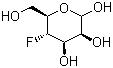 4-Deoxy-4-fluoro-D-mannose molecular structure (CAS 87764-47-4)