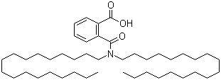 2-[(Dioctadecylamino)carbonyl]benzoic acid molecular structure (CAS 87787-81-3)