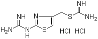 (S)-((2-Guanidino-4-thiazolyl)methylisothiourea dihydrochloride molecular structure (CAS 88046-01-9)
