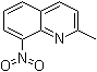 结构式 CAS# 881-07-2, 8-硝基-2-甲基喹啉