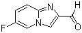 结构式 CAS# 881841-32-3, 6-氟咪唑并[1,2-a]吡啶-2-甲醛