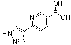 [6-(2-Methyl-2H-tetrazol-5-yl)pyridin-3-yl]boronic acid molecular structure (CAS 883231-14-9)