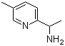 结构式 CAS# 885277-04-3, 1-(5-甲基吡啶-2-基)乙胺