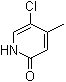 5-Chloro-4-methyl-2(1H)-pyridinone molecular structure (CAS 886364-92-7)