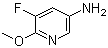 结构式 CAS# 886372-63-0, 5-氟-6-甲氧基-3-吡啶胺