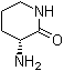 (R)-3-Amino-2-piperidinone molecular structure (CAS 88763-76-2)