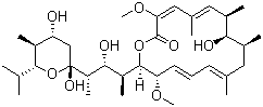 结构式 CAS# 88899-55-2, 巴佛洛霉素 A1